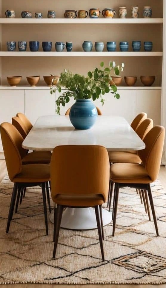 40 Cozy Boho Dining Room Decor Ideas Worth Pinning 38 Handmade Ceramic Pendant Lights