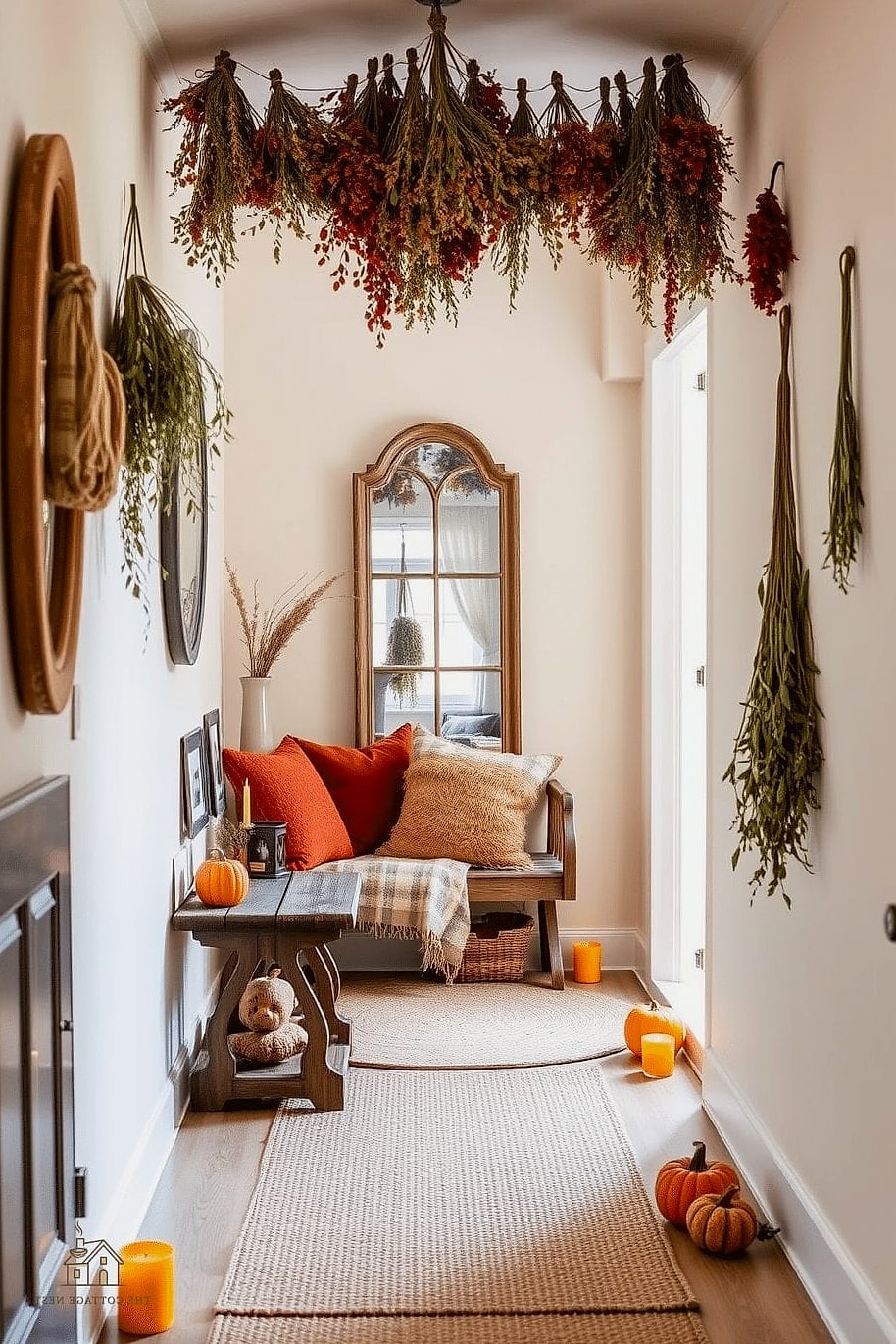 Hang a Dried Botanical Wreath