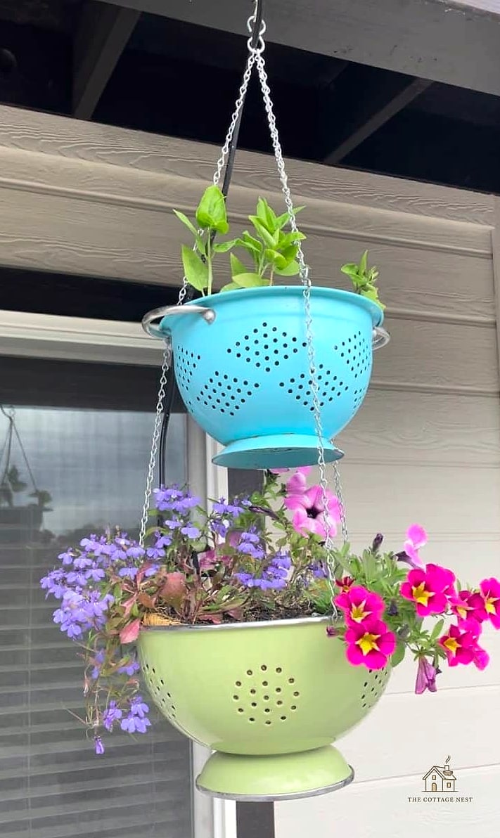 Hanging Basket Chandelier