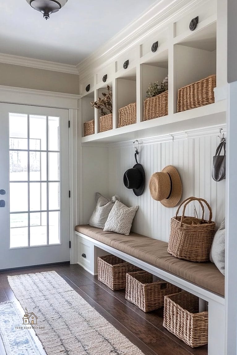 Hanging Canvas Shoe Organizer