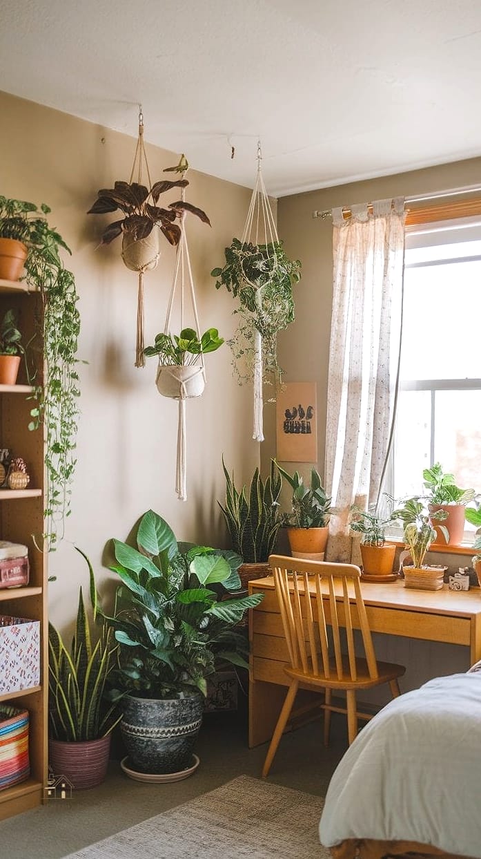 Hanging Plants and Greenery
