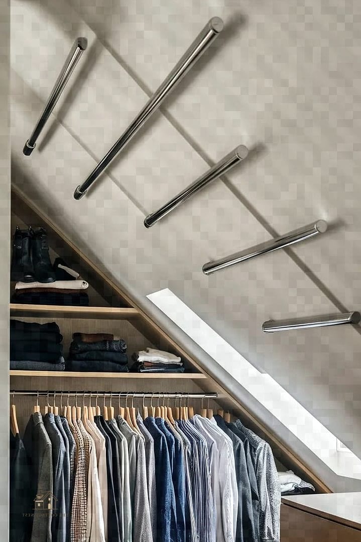 50 Dreamy No Closet Solutions Bedroom Small Spaces to Try This Season 35 Hanging Rod Between Two Walls