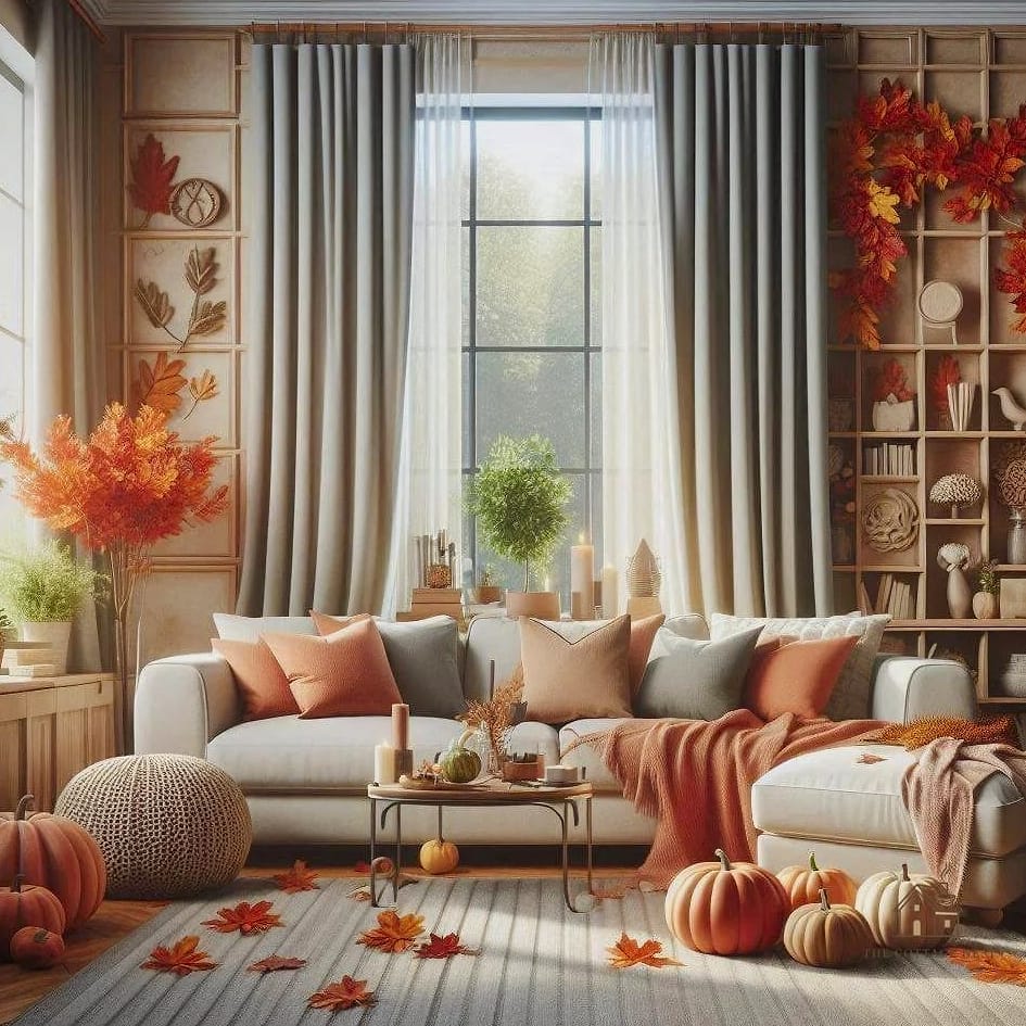 25 Stunning Fall Apartment Decor Ideas You'll Absolutely Love 16 A Harvest Inspired Centerpiece for Small Tables