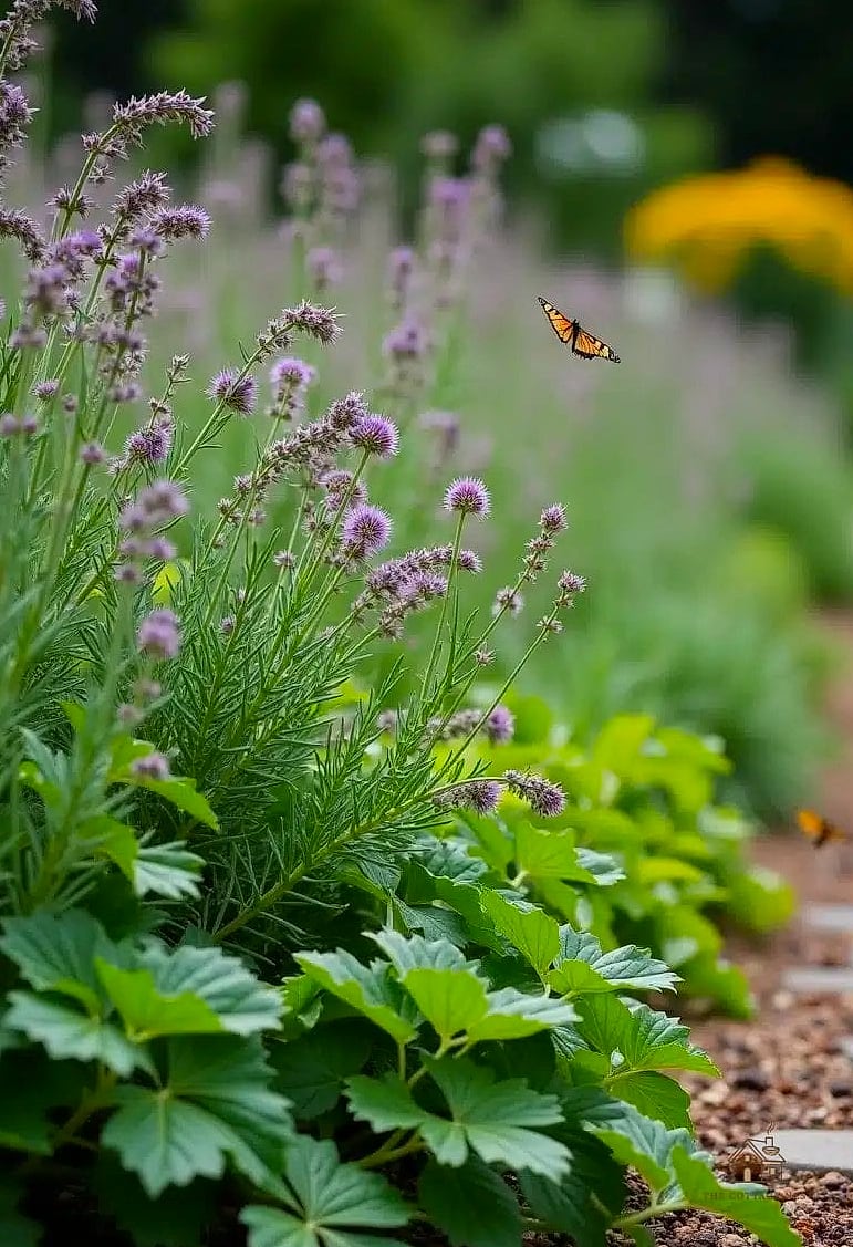50 Beautiful Garden Border Ideas to Transform Your Space 19 Herb Border