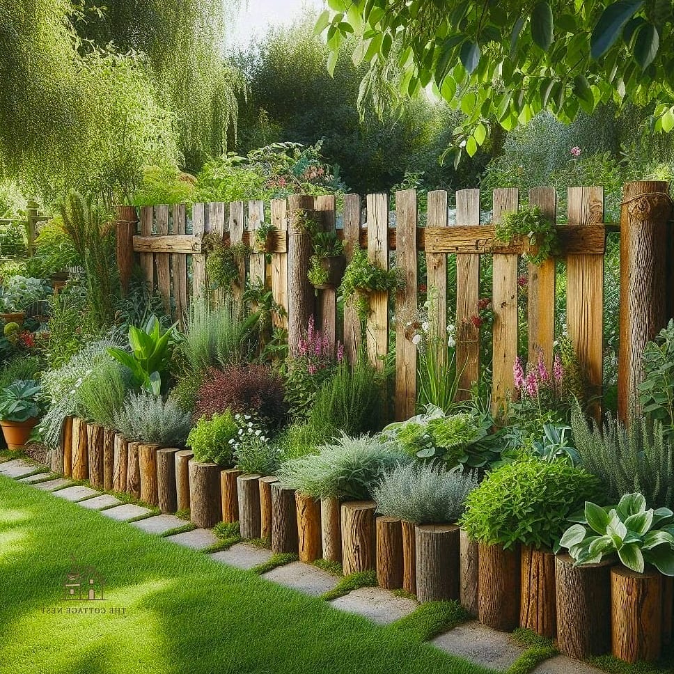 45 Chic Herb Garden Ideas for a Beautiful Home 38 Herb Garden Living Fence