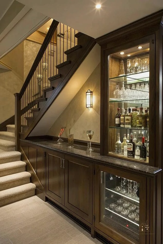 Home Bar Cart Nook