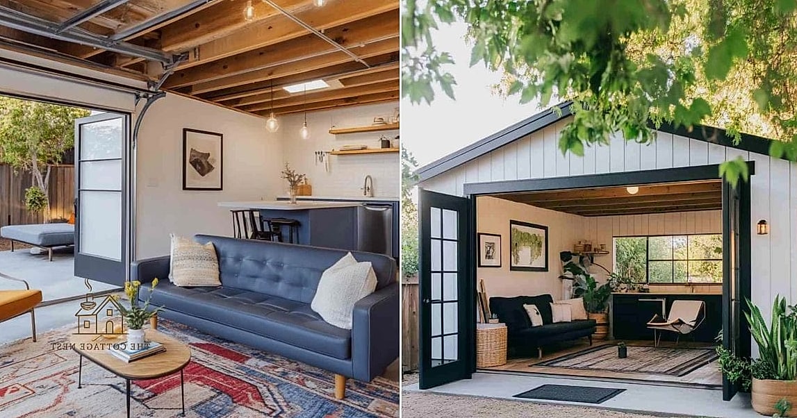 40 Clever Garage Conversion Ideas for Every Style 28 Home Salon or Beauty Studio