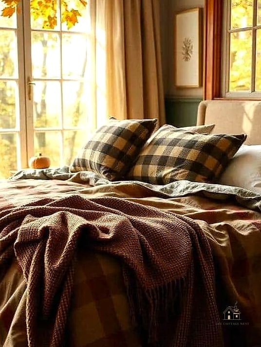 35 Stunning Fall Bedding You'll Absolutely Love 33 Houndstooth Throw Blankets