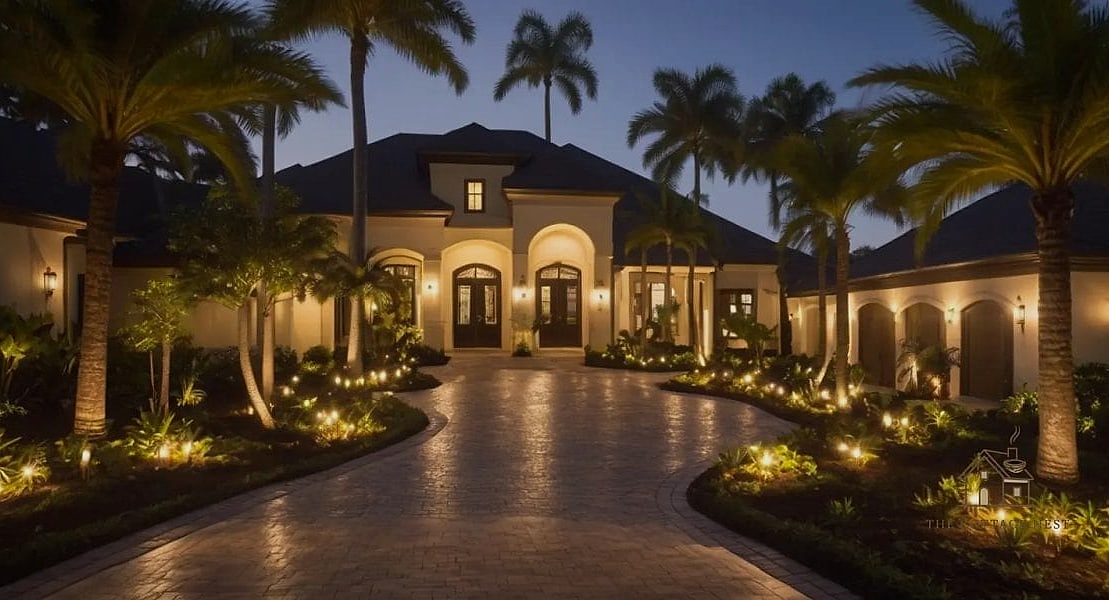 30 Dreamy Florida Landscaping Ideas to Try This Season 30 Illuminated Landscape Lighting Design