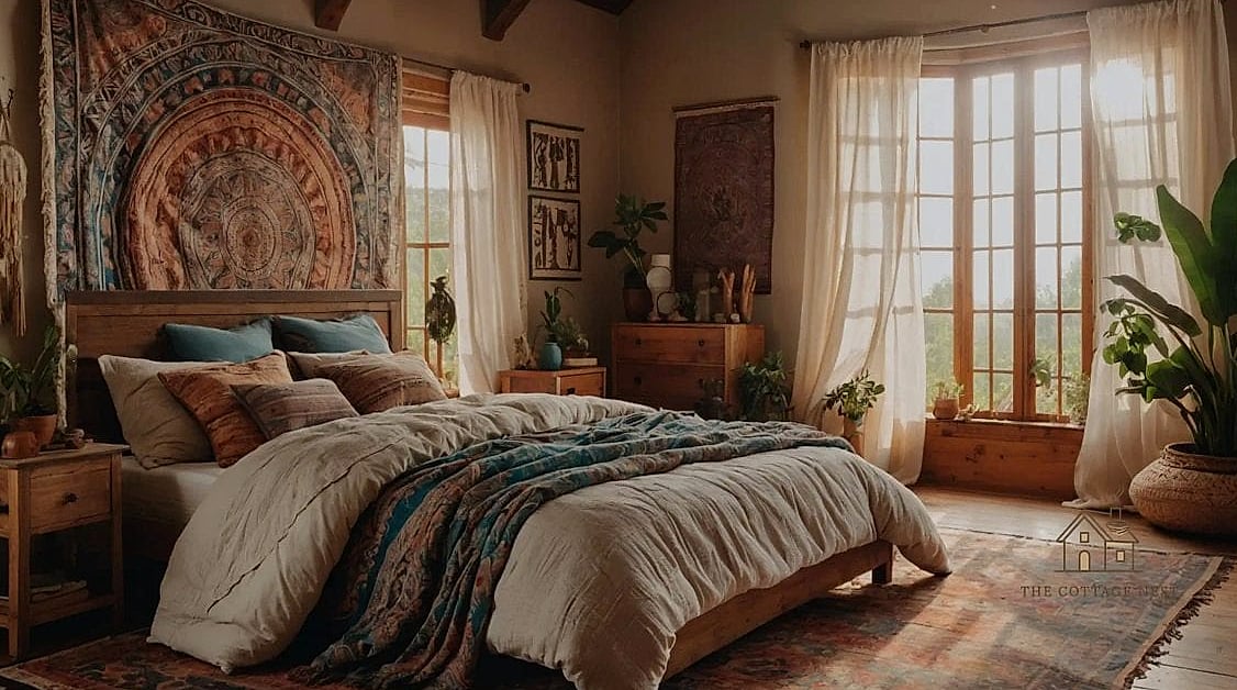 45 Dreamy Boho Bedroom Ideas That Feel Like a Retreat 35 Incorporate Global-Inspired Textiles