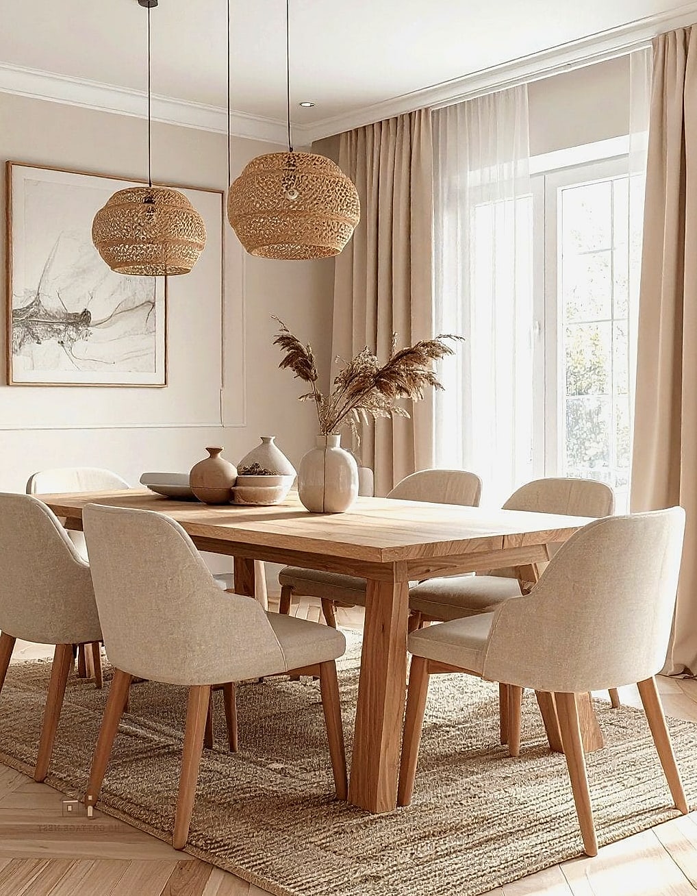30 Amazing Dining Room Decor Ideas on a Budget 24 Incorporate a Neutral Color Palette