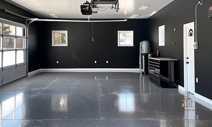 50 Amazing Garage Paint Colors Walls Ideas on a Budget 10 Industrial Black