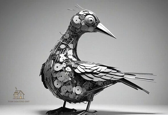 20 Clever Unique Bird Houses for Every Style 8 Industrial Metal Pipe House