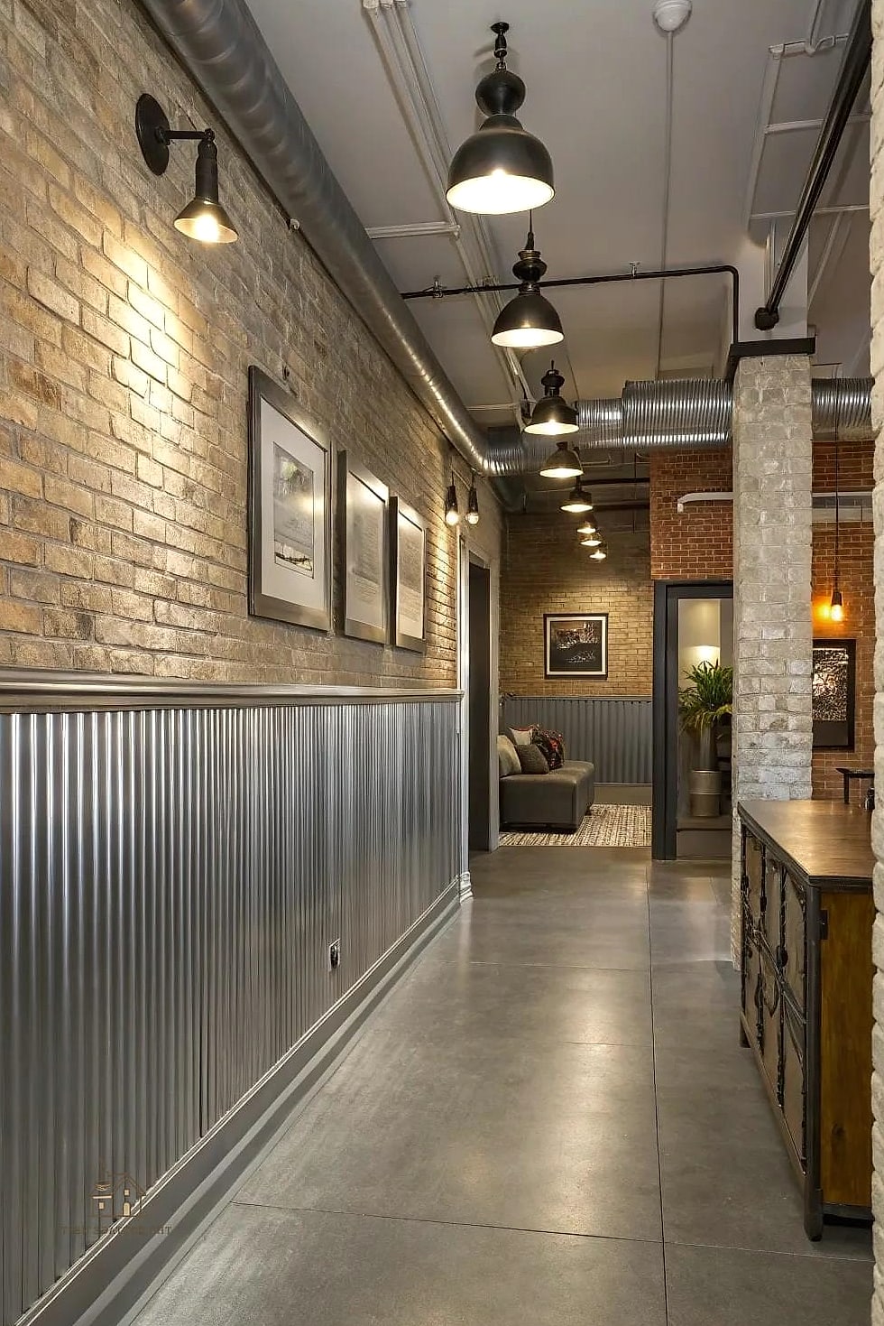 45 Stunning Garage Entryway Ideas You'll Absolutely Love 33 Industrial Style With Metal Accents