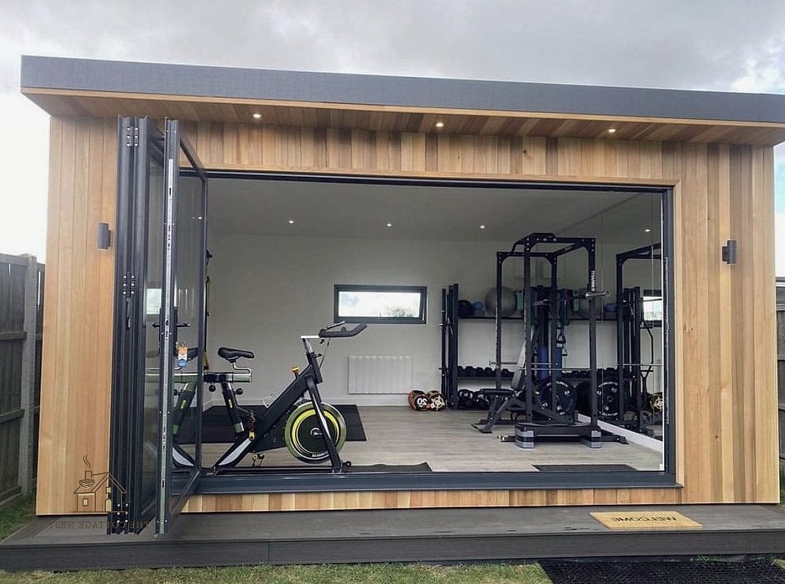 35 Stunning Home Gym Ideas Small Garage You'll Absolutely Love 18 Insulated Garage Door for Comfort