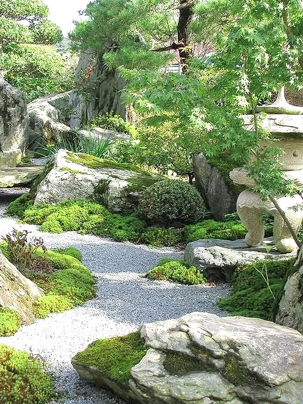 Japanese-Inspired Rock Garden
