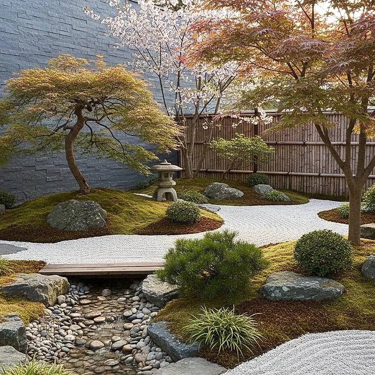 Japanese-Inspired Zen Garden