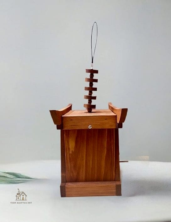 20 Clever Unique Bird Houses for Every Style 13 Japanese Torii Gate Inspired House