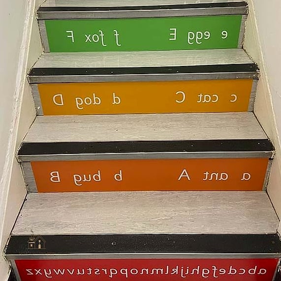 Kids' Alphabet or Number Risers