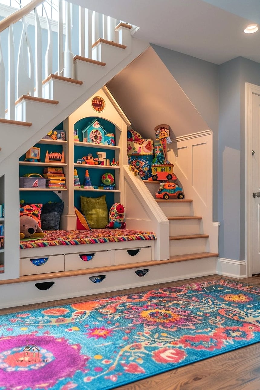 A Kids' Art Supply Closet