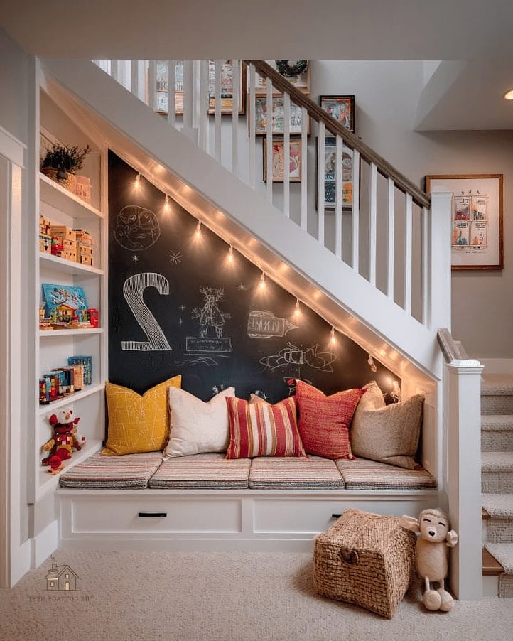 25 Chic Under Stairs Nook Ideas for a Beautiful Home 6 Kids' Play Corner