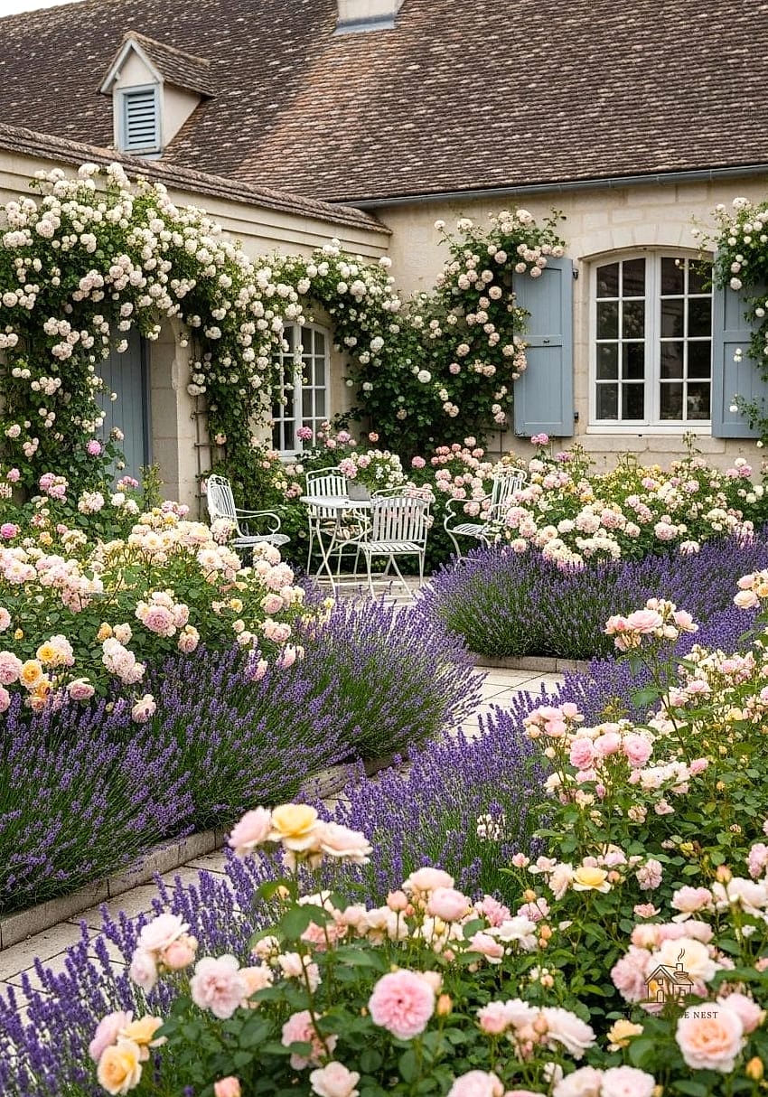 Lavender Borders