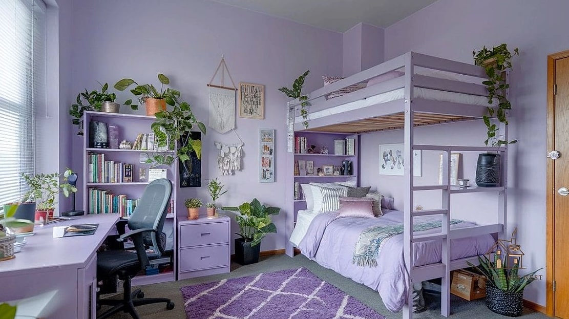 40 Amazing Purple Dorm Room Ideas on a Budget 35 Lavender-Scented Drawer Liners
