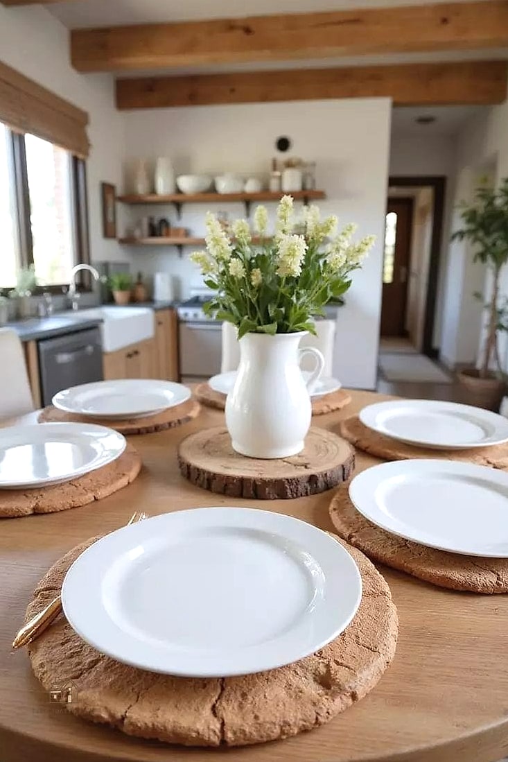 40 Beautiful Dining Room Table Decor Ideas to Transform Your Space 20 Layered Chargers Under Place Settings