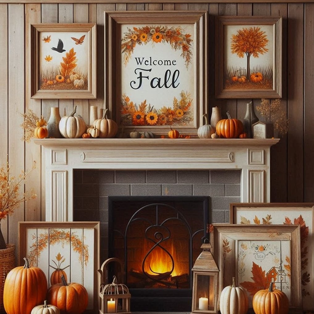 Layered Frames with Autumn Photography