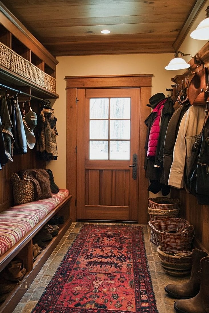 Layered Rug and Boot Tray Combo