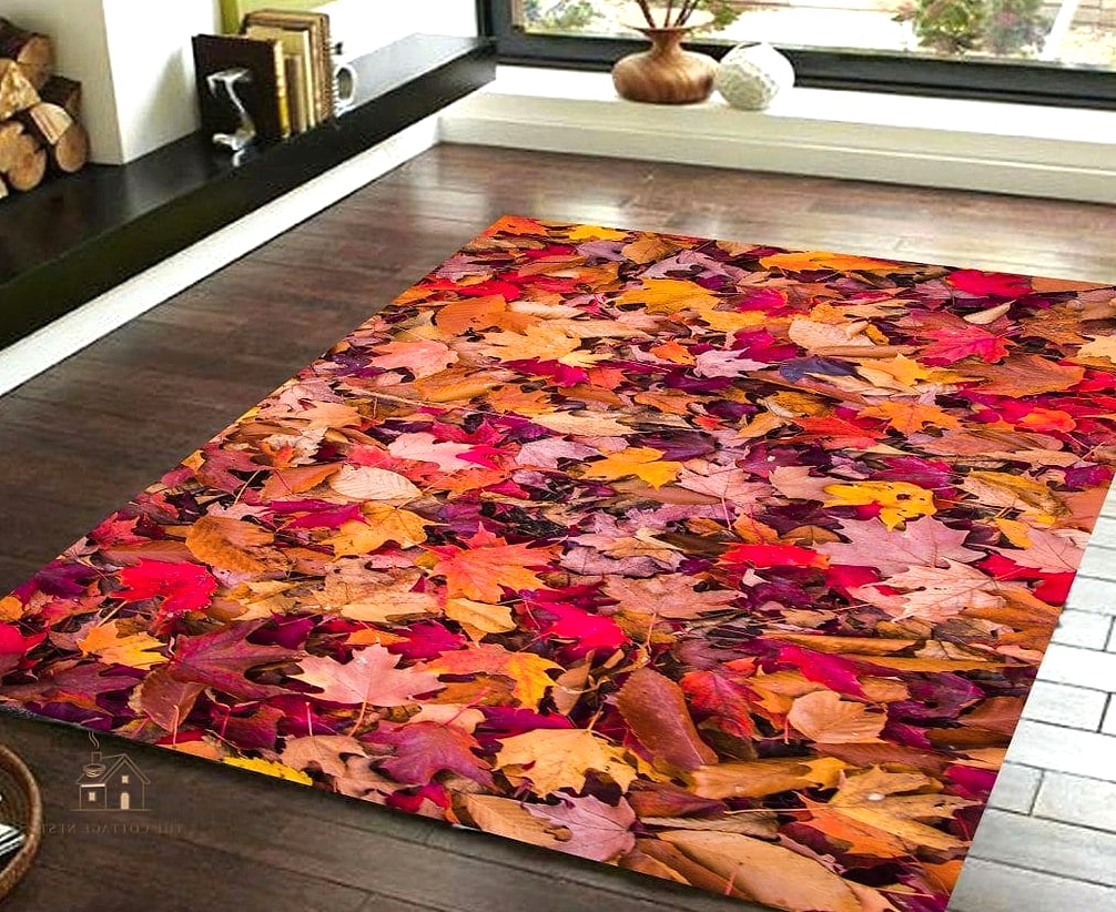 20 Clever Fall Decor Ideas For The Home for Every Style 16 Layered Rugs for Extra Warmth