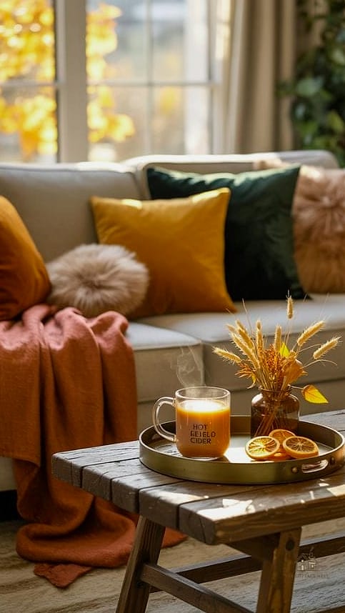 Layered Textiles Under Your Centerpiece