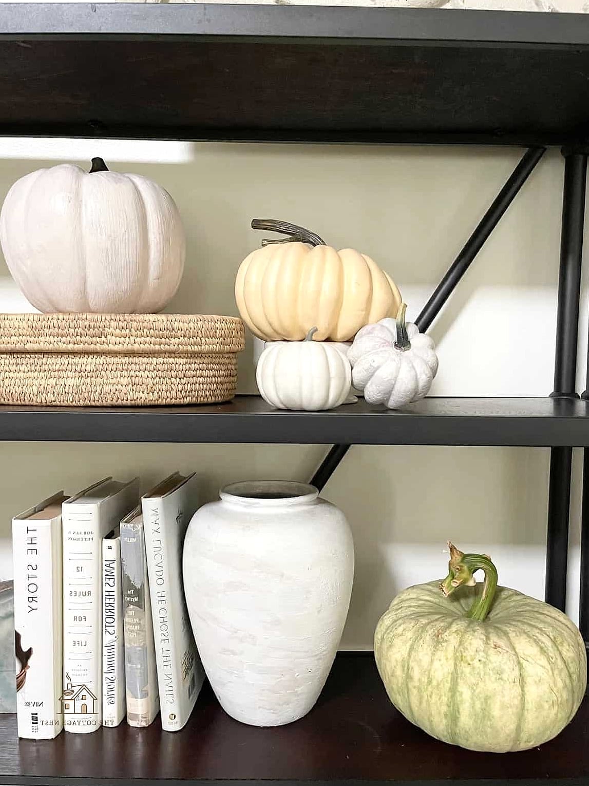 Layer in Faux Pumpkins by Size
