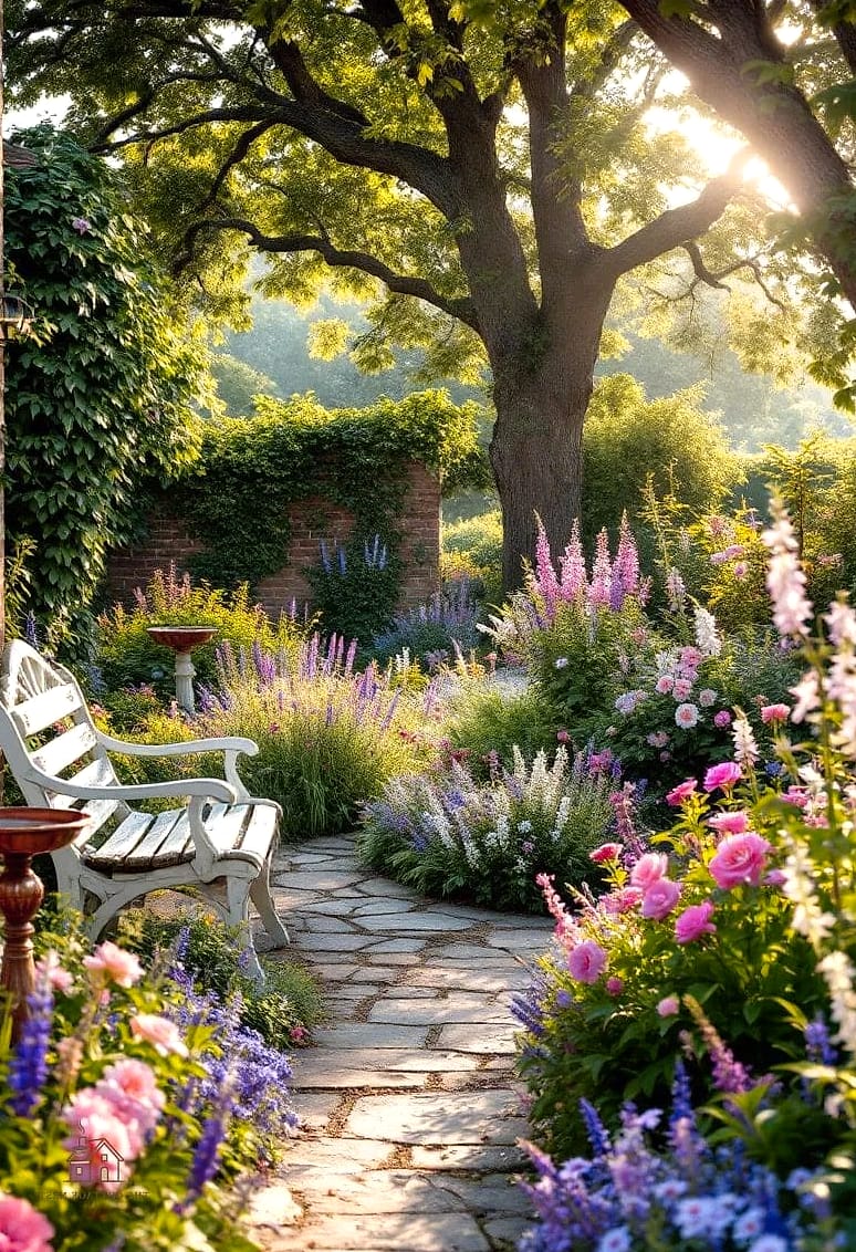 30 Dreamy English Garden Ideas to Try This Season 2 Layer Your Flower Beds Like a Painting