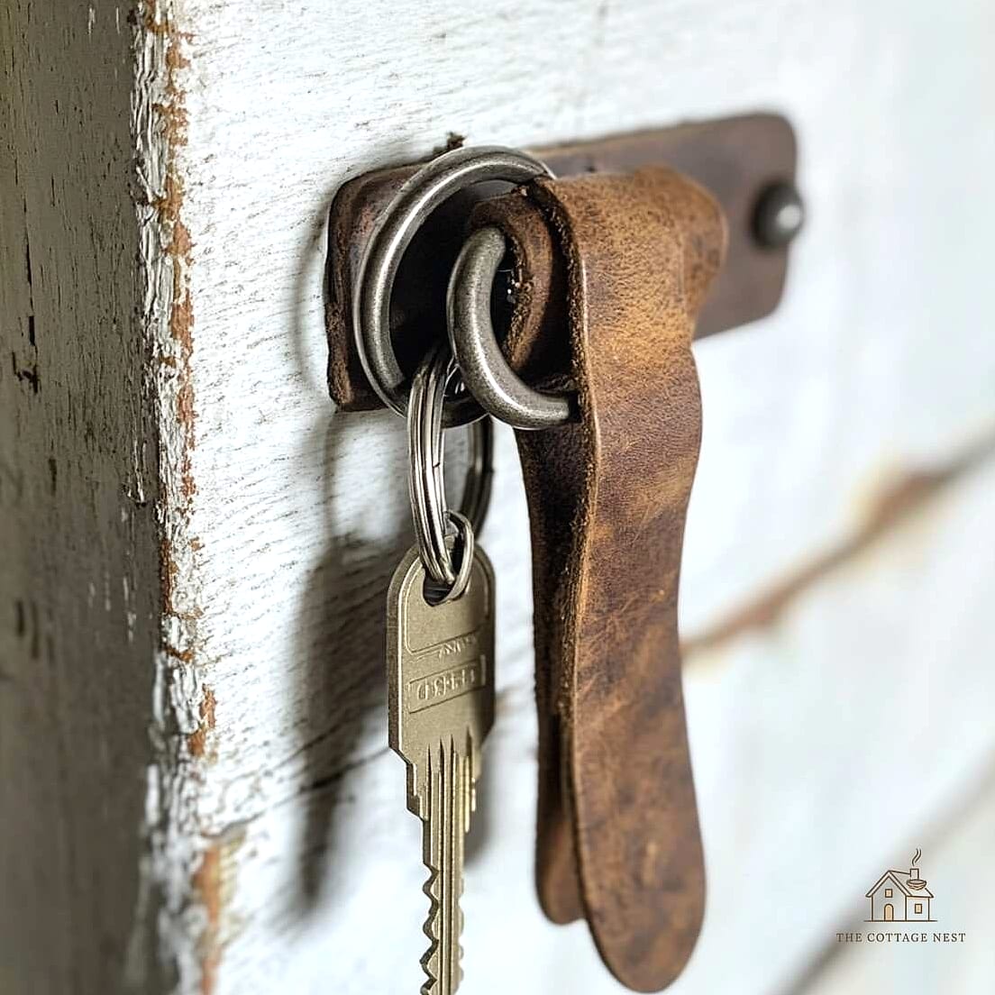Leather Strap Key Hangers