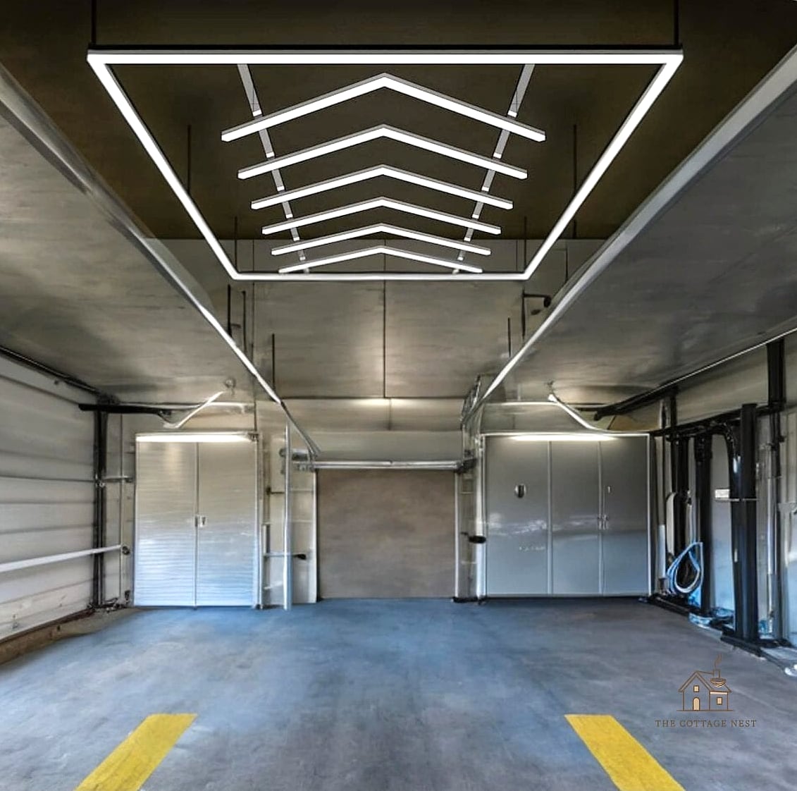 45 Stunning Garage Lighting Ideas You'll Absolutely Love 13 LED Tube Retrofit Lights