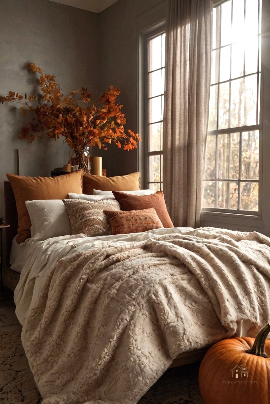35 Stunning Fall Bedding You'll Absolutely Love 12 Linen Duvet Covers in Warm Tones