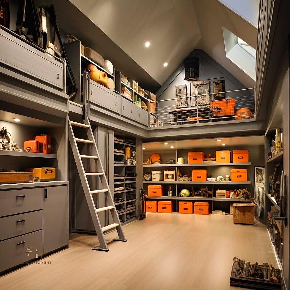 45 Stunning Garage Lighting Ideas You'll Absolutely Love 40 Loft/Storage Area Lighting