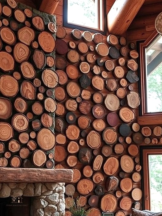 Log Slice Wall Art