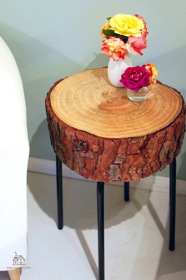 Log Slice Table Numbers for Outdoor Events