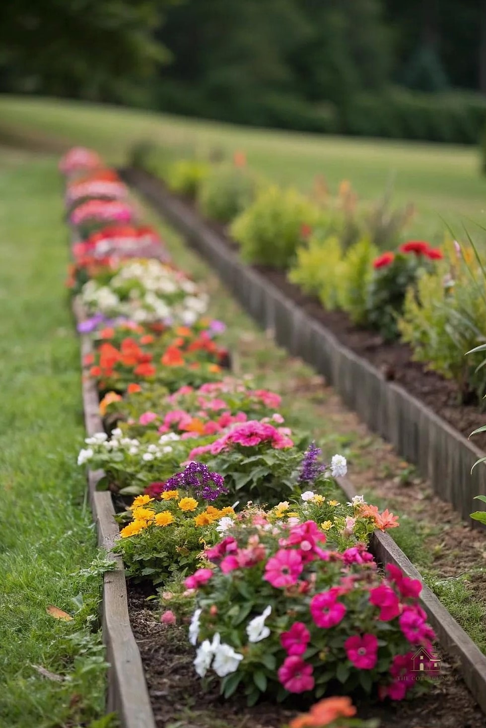 Low-Growing Groundcover Border
