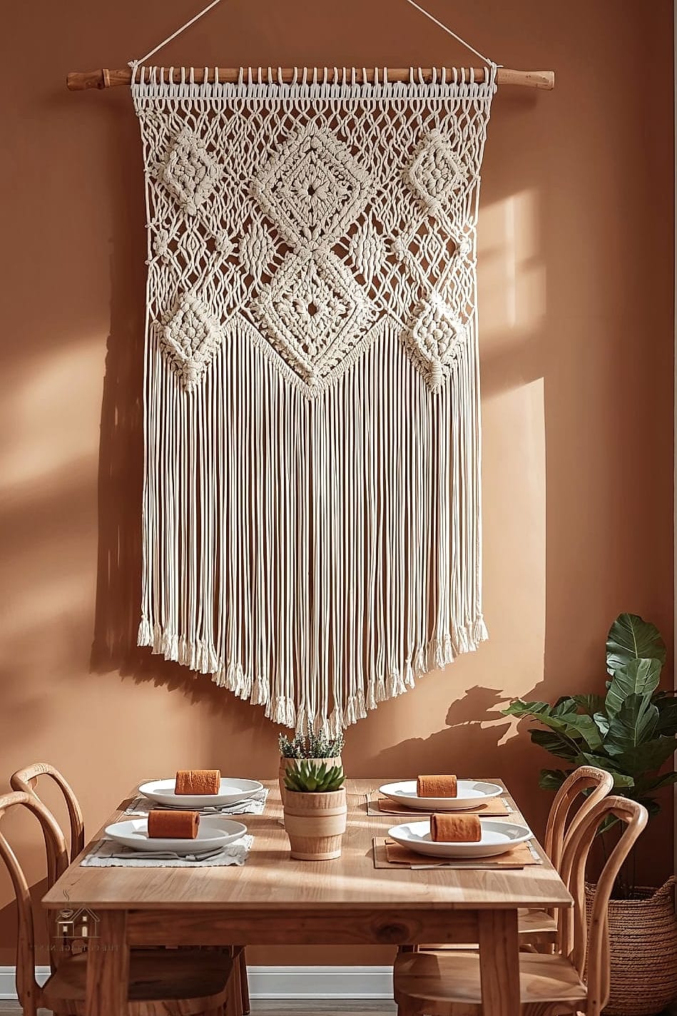 40 Cozy Boho Dining Room Decor Ideas Worth Pinning 5 Macrame Wall Hangings
