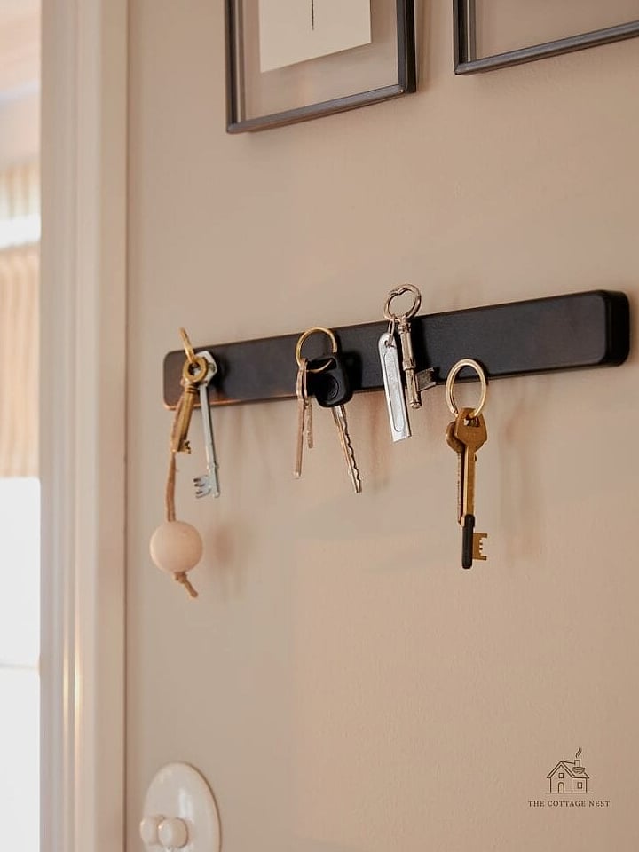 40 Amazing Small Entryway Shoe Storage Ideas on a Budget 21 Magnetic Knife Strip for Small Shoes