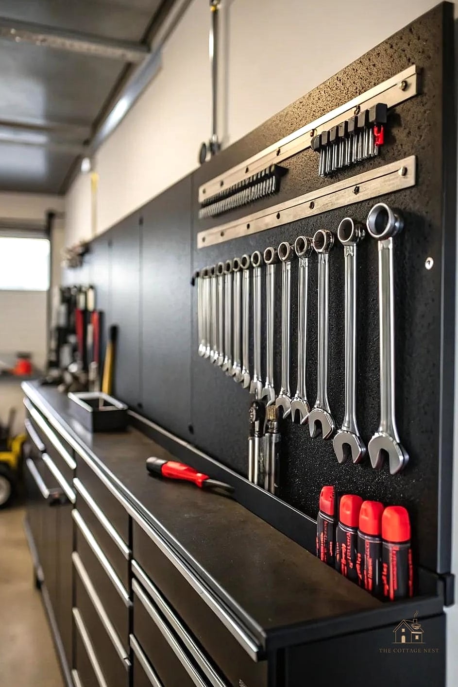 45 Stunning Garage Organization Ideas You'll Absolutely Love 7 Magnetic Tool Strips