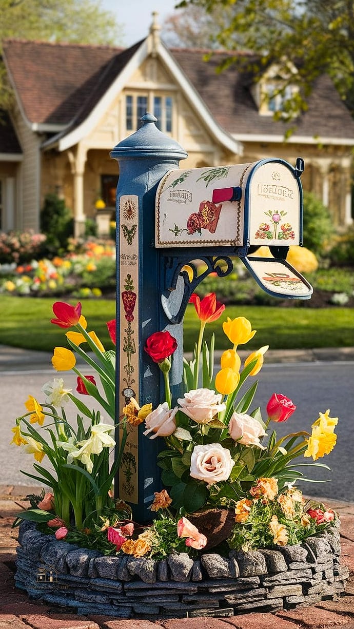 Mailbox Garden Bed