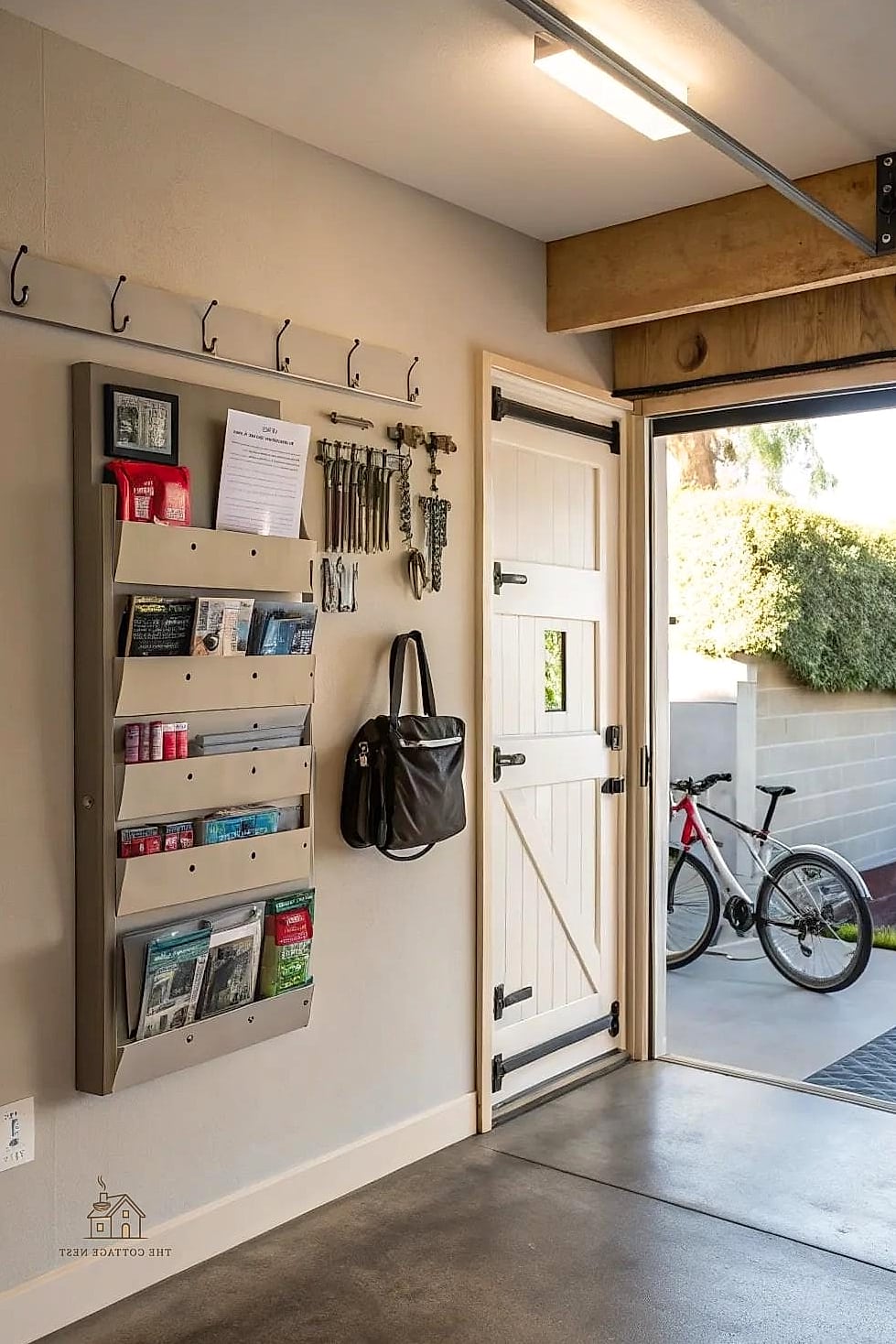 45 Stunning Garage Entryway Ideas You'll Absolutely Love 20 Mail and Key Organizer Station