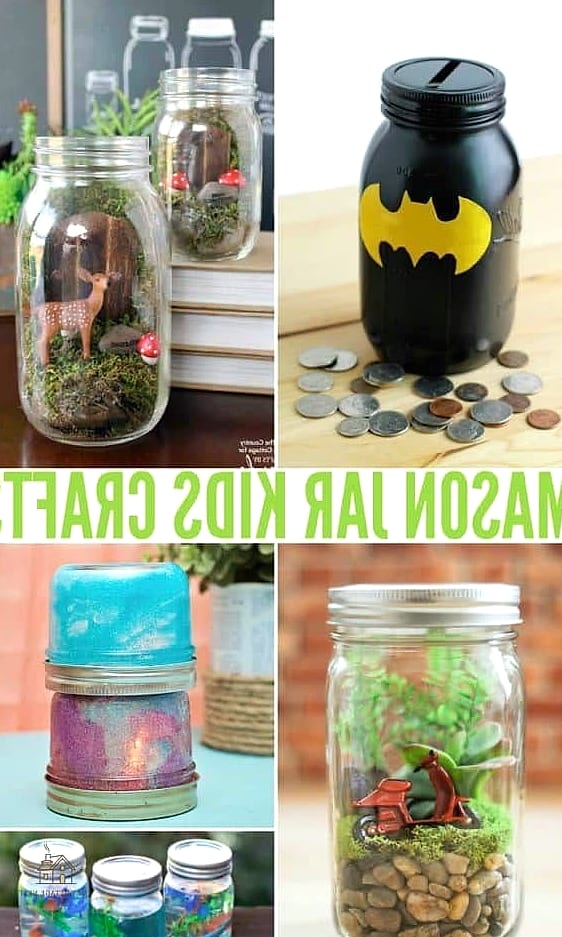 Mason Jar Herb Garden