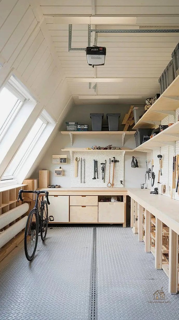 50 Clever Garage Man Cave Ideas for Every Style 36 Minimalist Scandinavian Style
