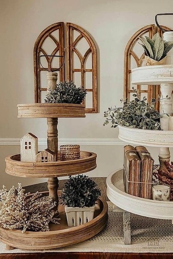 30 Dreamy Fall Tray Decorating Ideas to Try This Season 28 Minimalist Single Candle Tray