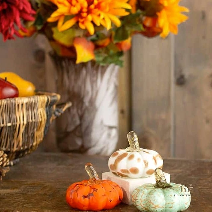 30 Dreamy Fall Tray Decorating Ideas to Try This Season 6 Mini Pumpkin Patch Tray